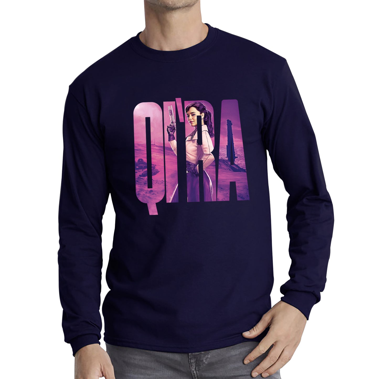 Qi'ra Star Wars Fictional Character Solo A Star Wars Story Sci-fi Action Adventure Movie Galaxy's Edge Trip Long Sleeve T Shirt