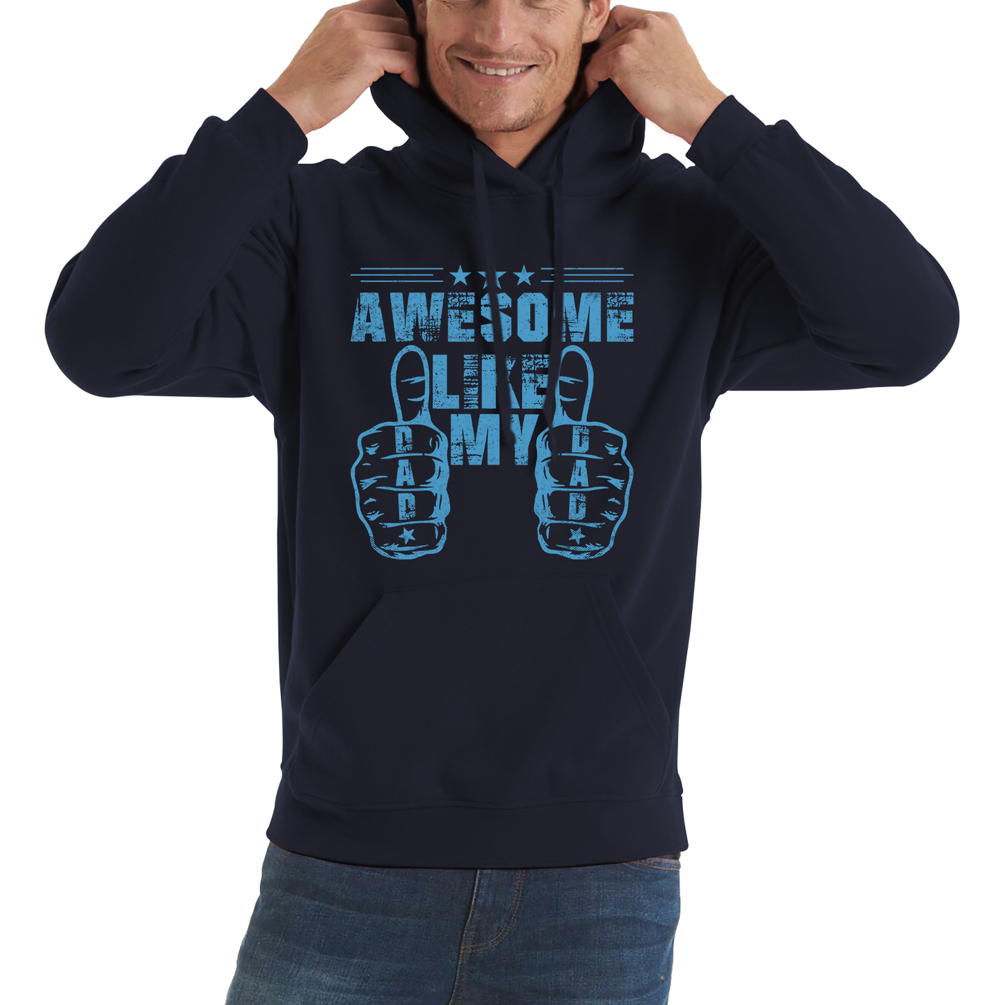 Awesome Like My Dad Fathers Day Hoodie