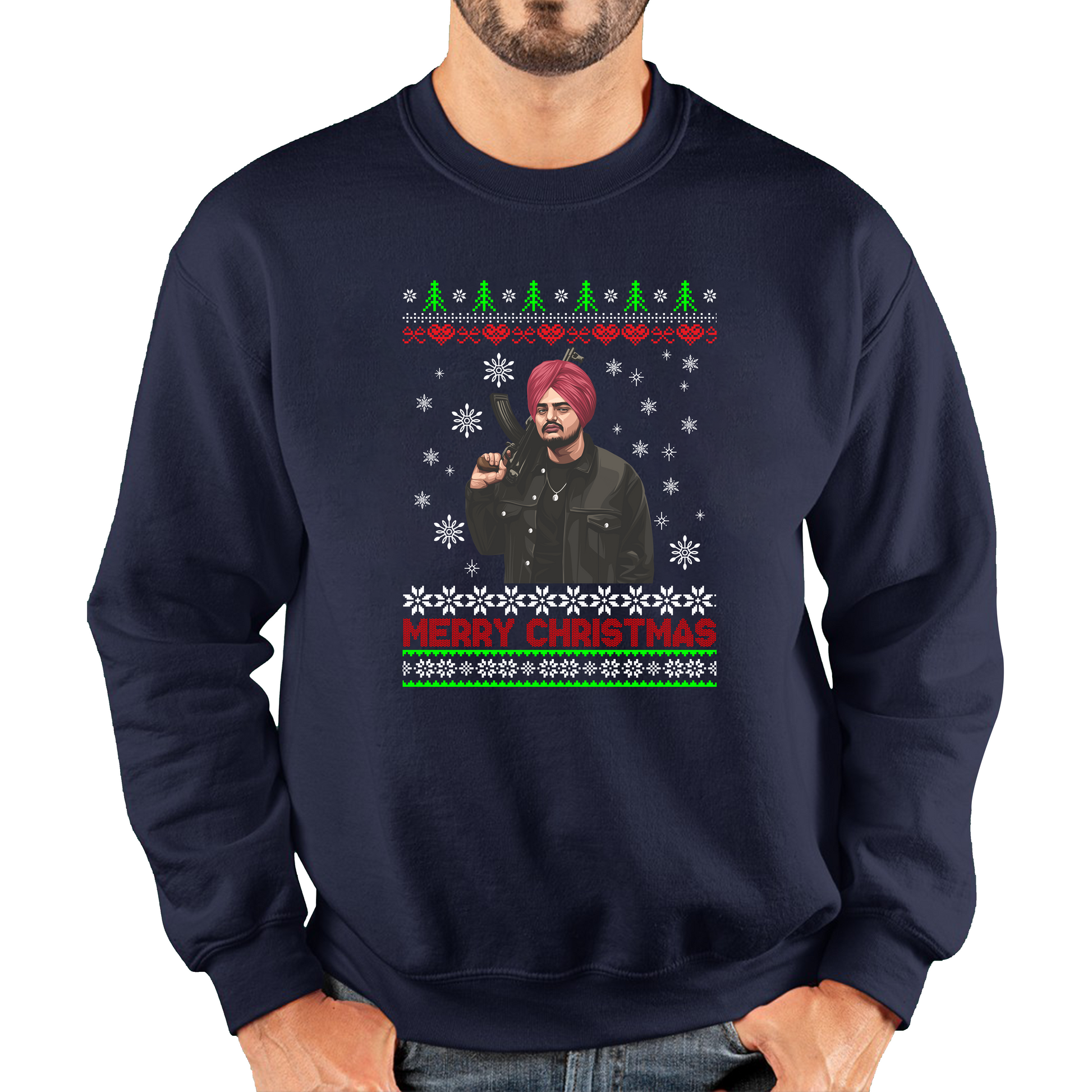 sidhu moose wala christmas jumper