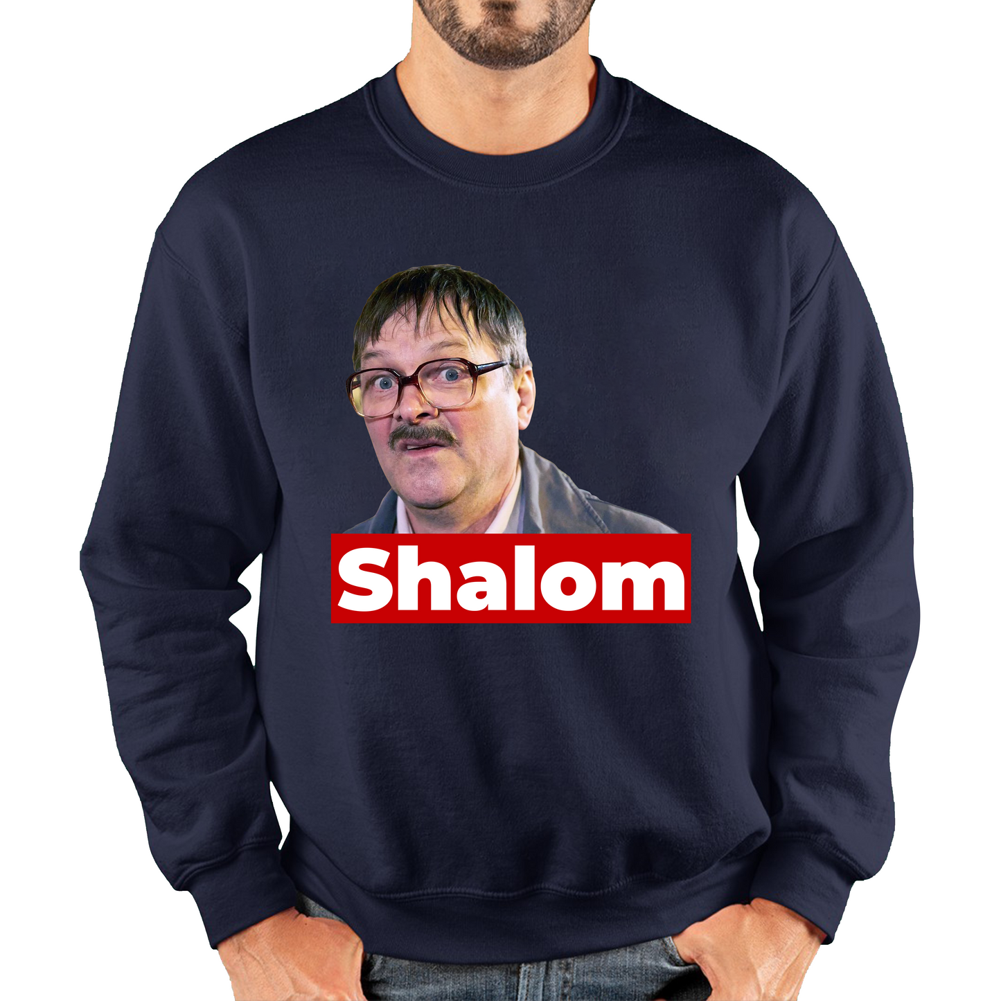 Shalom Jackie Friday Night Dinner Funny Gift Retro Unisex Sweatshirt