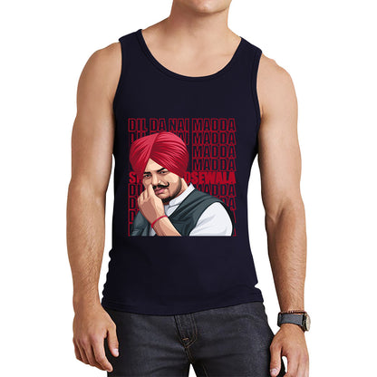 Dil Da Nai Madda Sidhu Moose Wala Legend Punjabi Indian Singer Tribute To Legend Tank Top