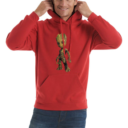 Baby Groot Comic book character Guardians of the Galaxy I am Groot Action Adventure Comedy Sci-Fi Movie Unisex Hoodie