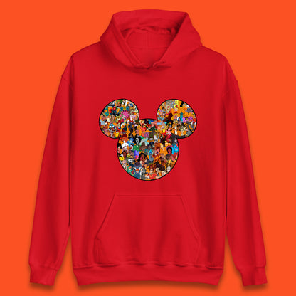 All The Disney Characters Together Hoodie