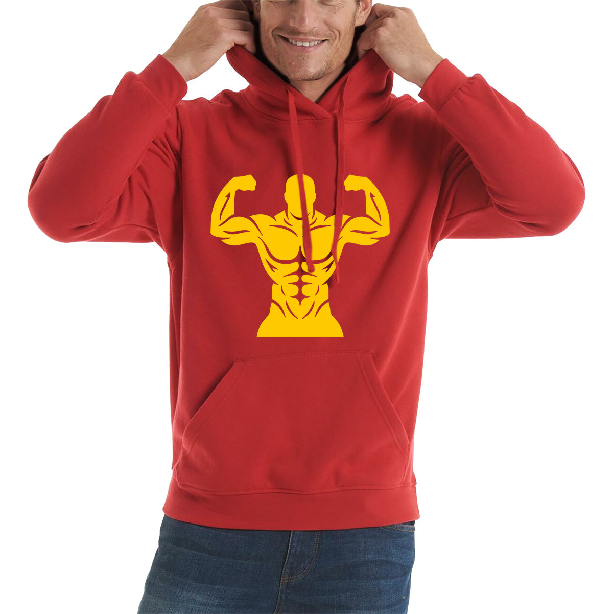 Muscle Bodybuilding Six Pack Abs Gym Fitness Workout Bodybuilding Abdominis Muscle Body Flexing Unisex Hoodie