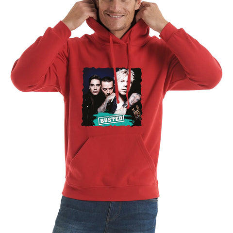 Busted Singer UK Tour 2023 Pigs Can Fly 20th Anniversary Music Band Greatest Hits Busted Band Unisex Hoodie