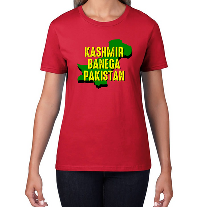 Kashmir Banega Pakistan Stand With Kashmir T Shirt