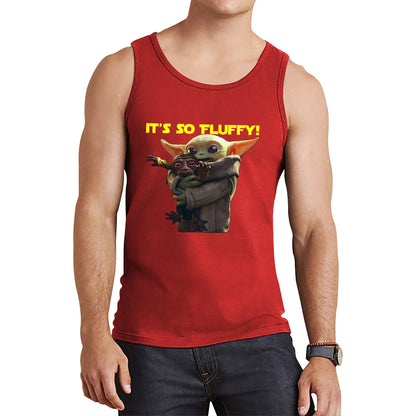 It's So Fluffy Feed Me I'm Pretty Stop Wars Dandalorian Movie Series Tank Top