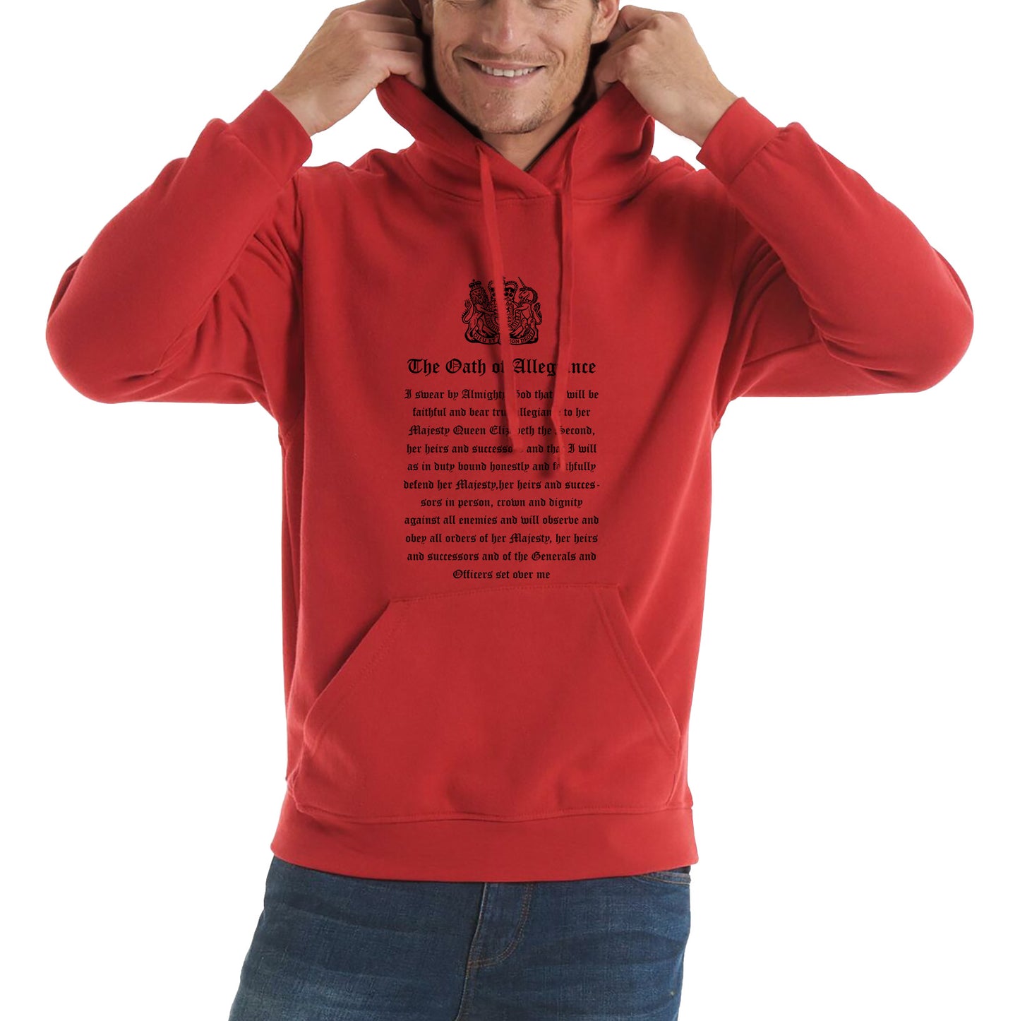 The Oath Of Allegiance British Armed Forces Day Anzac Day Lest We Forget Remembrance Day Veterans Day Unisex Hoodie