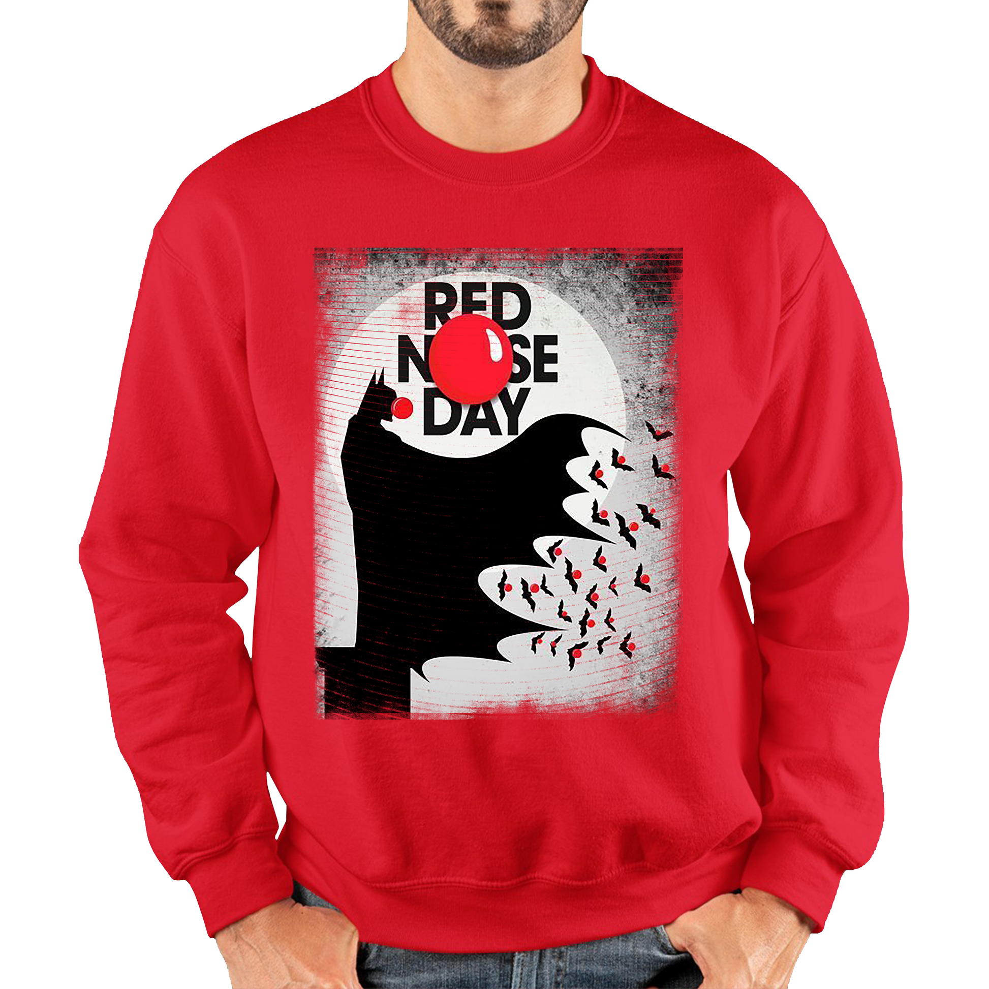 Batman Red Nose Day Sweatshirt