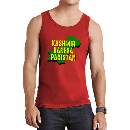 Kashmir Banega Pakistan Stand With Kashmir Tank Top