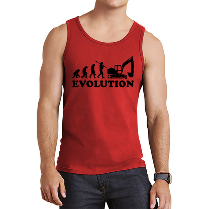 Evolution Of Excavator Operator Bulldozer Construction Digger Excavator Tank Top