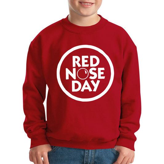  happy red nose Comic relief Day Sweatshirt