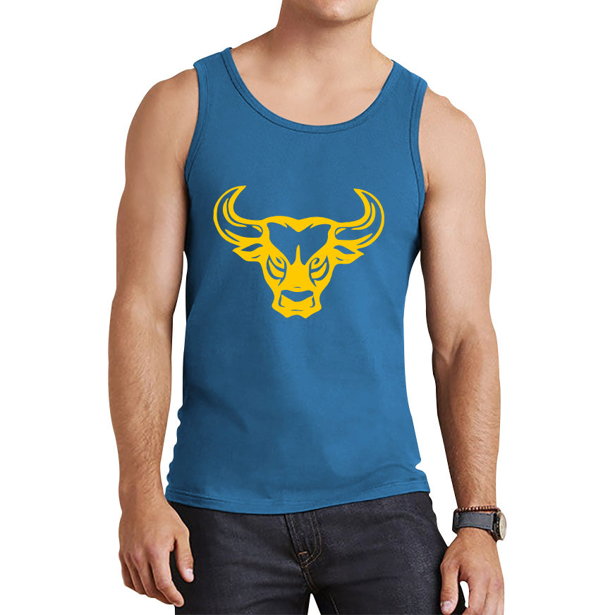 Angry Bull Gym Clothing Bodybuilding Training Workout Exercise Boxing Tank Top