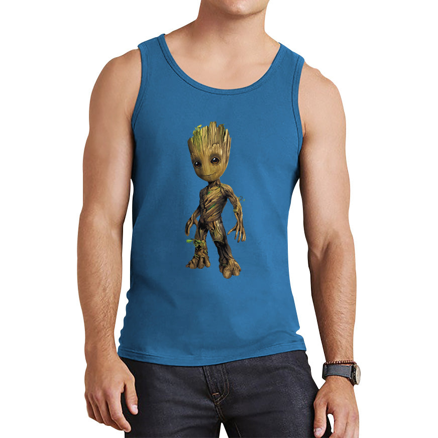 Baby Groot Comic book character Guardians of the Galaxy I am Groot Action Adventure Comedy Sci-Fi Movie Tank Top