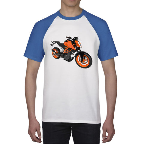 KTM 390 Series Sports Bike Motorcycle Street Racing Bike KTM Lovers Street Rider Motorbike Lover Baseball T Shirt