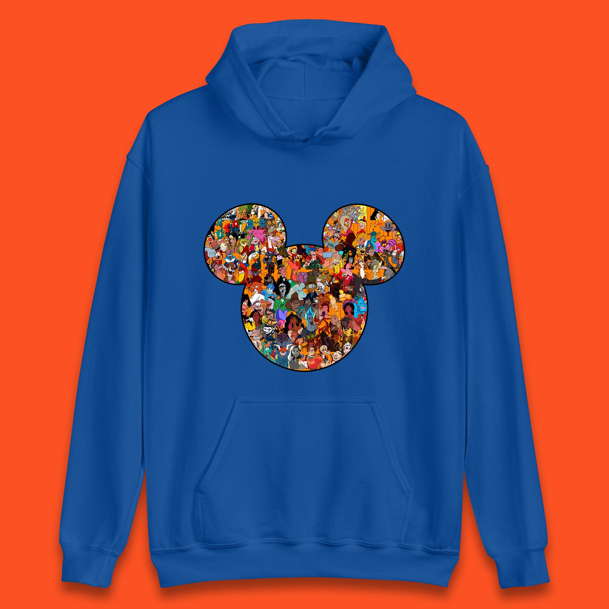 All The Disney Characters Together Hoodie