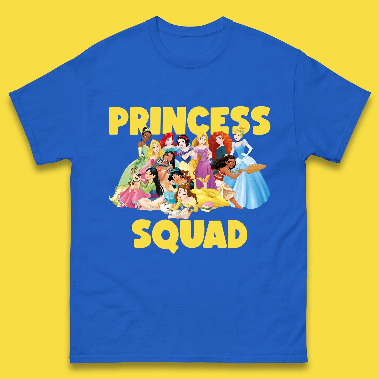 Disney Princess Squad Disney Snow White Cinderella Jasmine Disney Princess Group Disney Trip Disney World Mens Tee Top