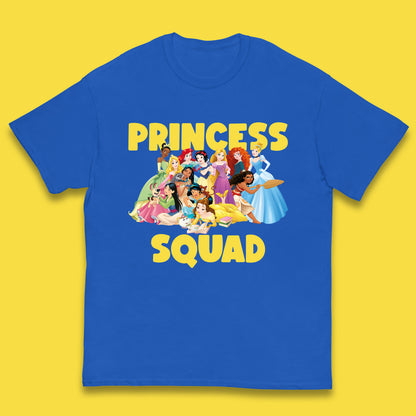 Disney Princess Squad Disney Snow White Cinderella Jasmine Disney Princess Group Disney Trip Disney World Kids T Shirt