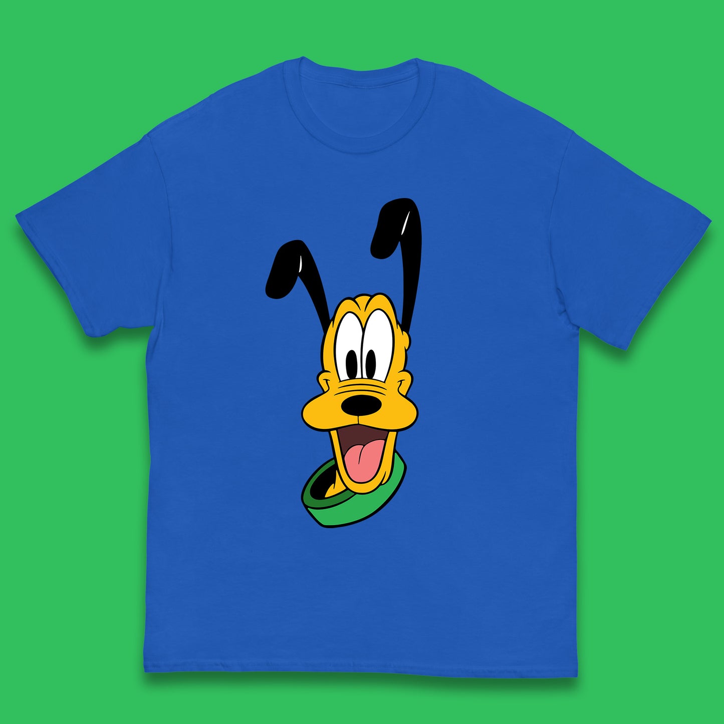 Disney Pluto Mickey Mouse's Pet Dog Cartoon Character Disney World Disneyland Trip Kids T Shirt