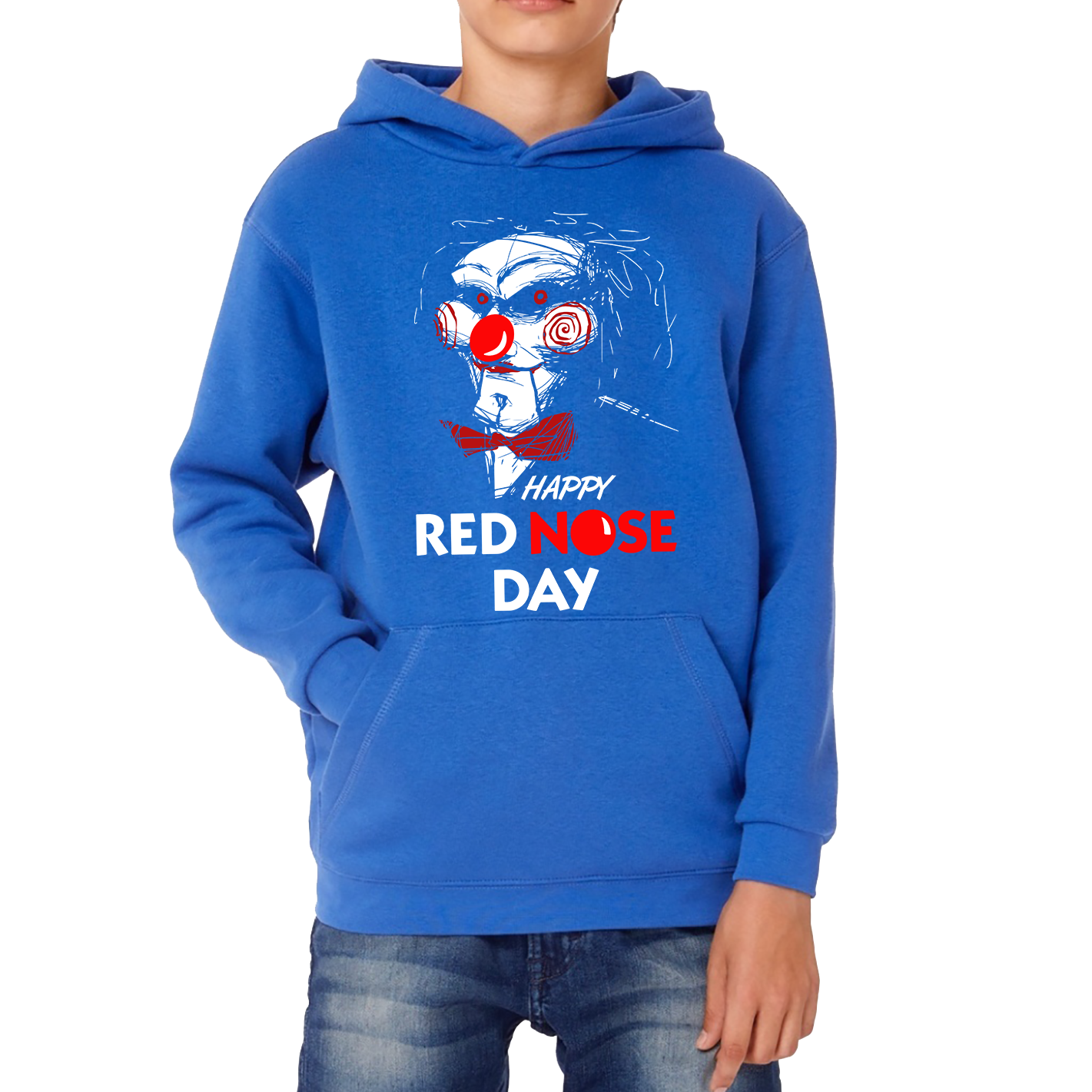 Jigsaw Happy Red Nose Day Hoodie