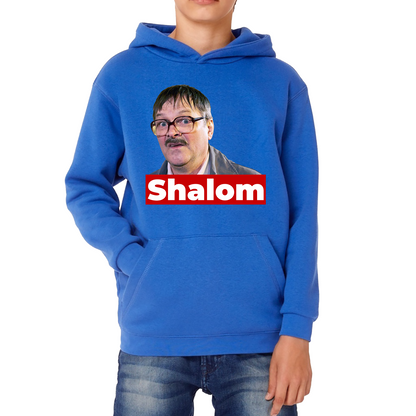 Shalom Jackie Friday Night Dinner Funny Gift Retro Kids Hoodie