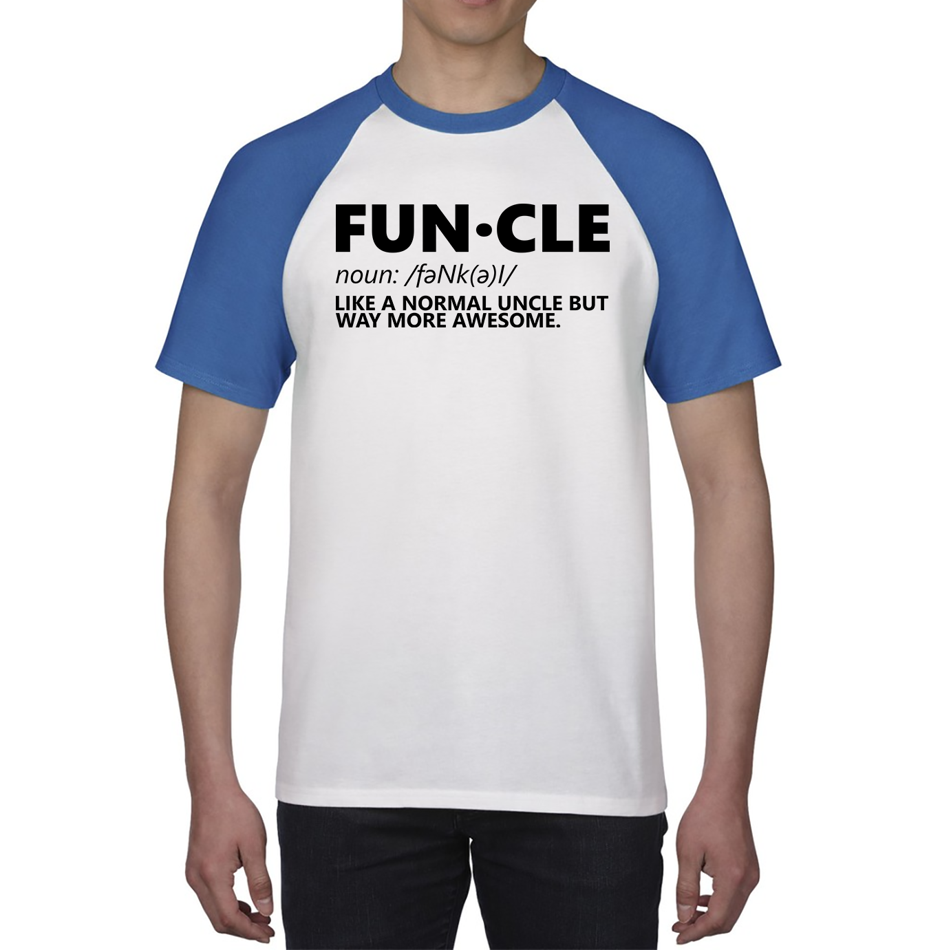 FUNCLE Definition Like A Normal Uncle But Way More Awesome Funny Baseball T Shirt