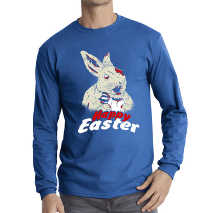 Happy Easter Day Easter Bunny Cute Easter Rabbit Easter Day Hoppy Easter Bunnies Long Sleeve T Shirt