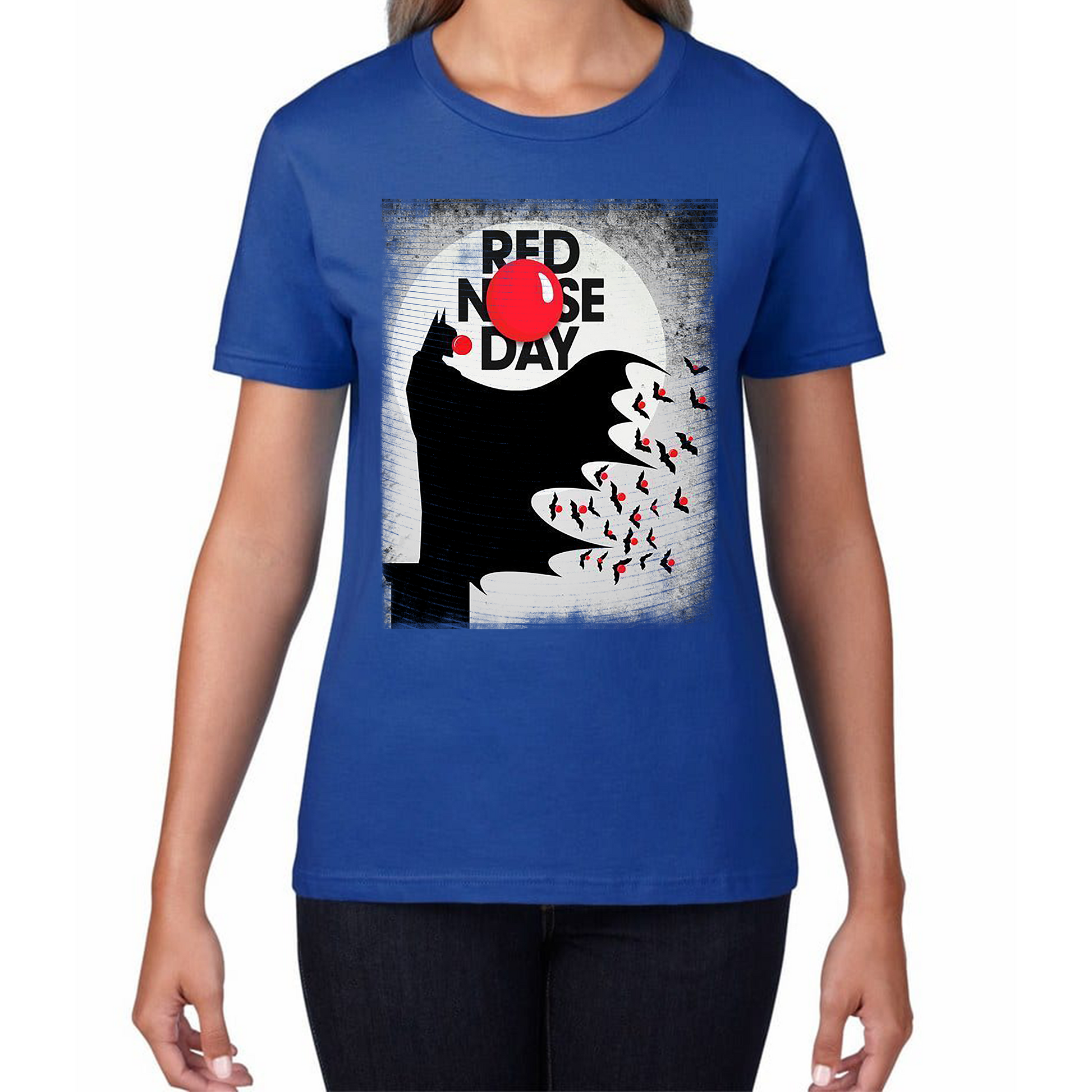 Batman Red Nose Day T Shirt