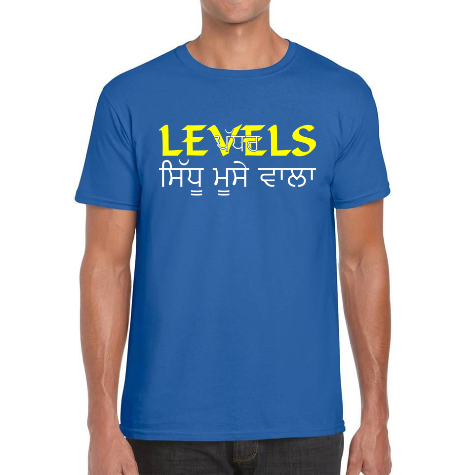 Sidhu Moose Wala Levels Song T Shirt