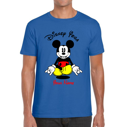 Personalised Disney Mickey Mouse Yoga T Shirt