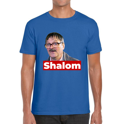 Shalom Jackie Friday Night Dinner Funny Gift Retro Mens Tee Top