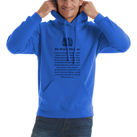 The Oath Of Allegiance British Armed Forces Day Anzac Day Lest We Forget Remembrance Day Veterans Day Unisex Hoodie