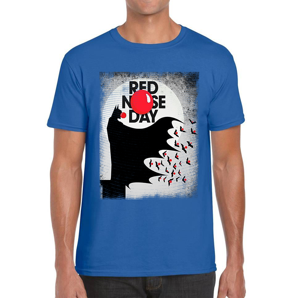 Batman Red Nose Day T Shirt