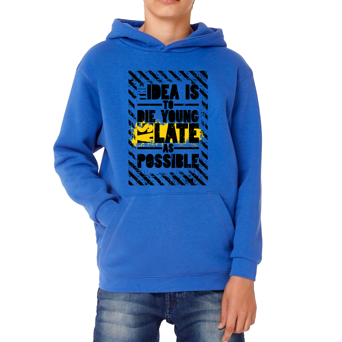 Idea Is To Die Young Ashley Montagu Quote Hoodie