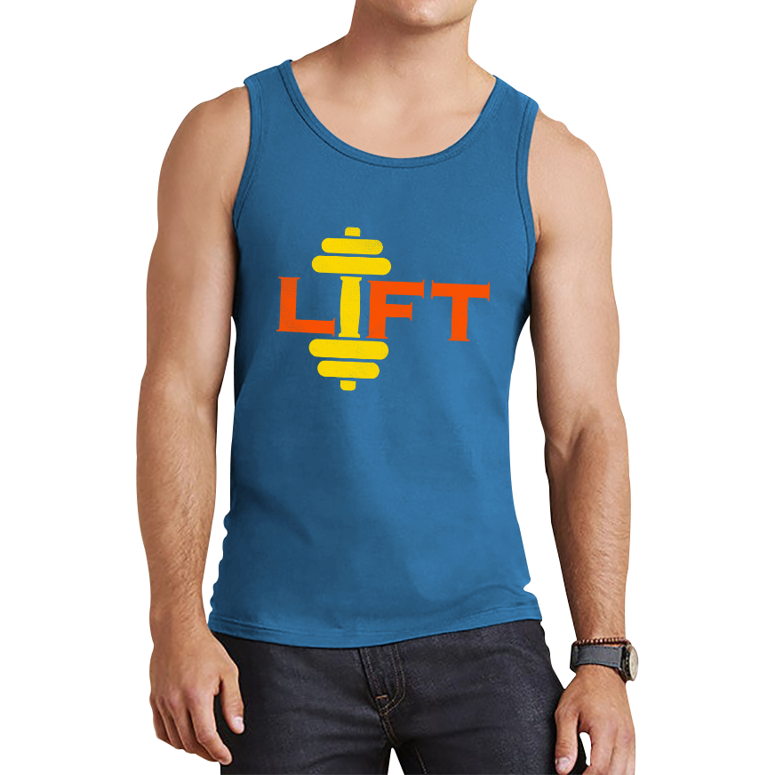 Weight Lifting Dumbells Gym Tank Top