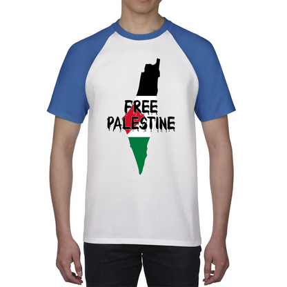 Free Palestine Stand With Palestine Muslim Lives Matter End Israeli Occupation Freedom Baseball T Shirt