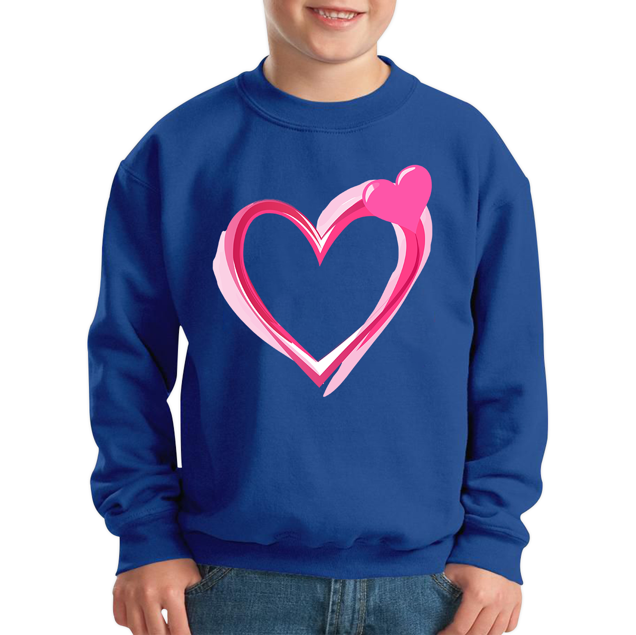 Love Heart Kids Sweatshirt