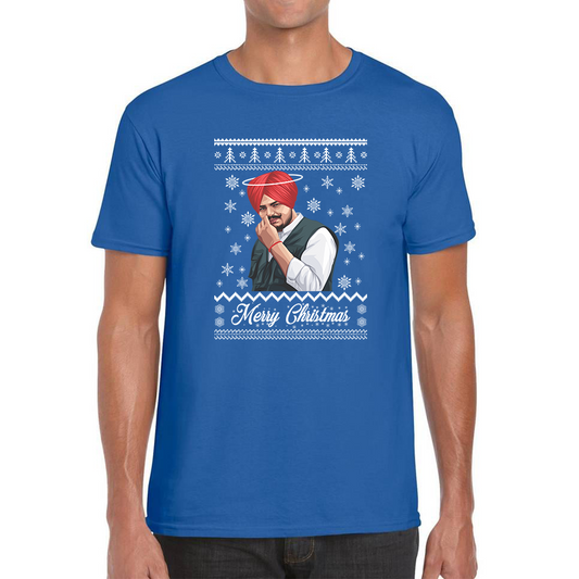 sidhu moose wala christmas t shirt