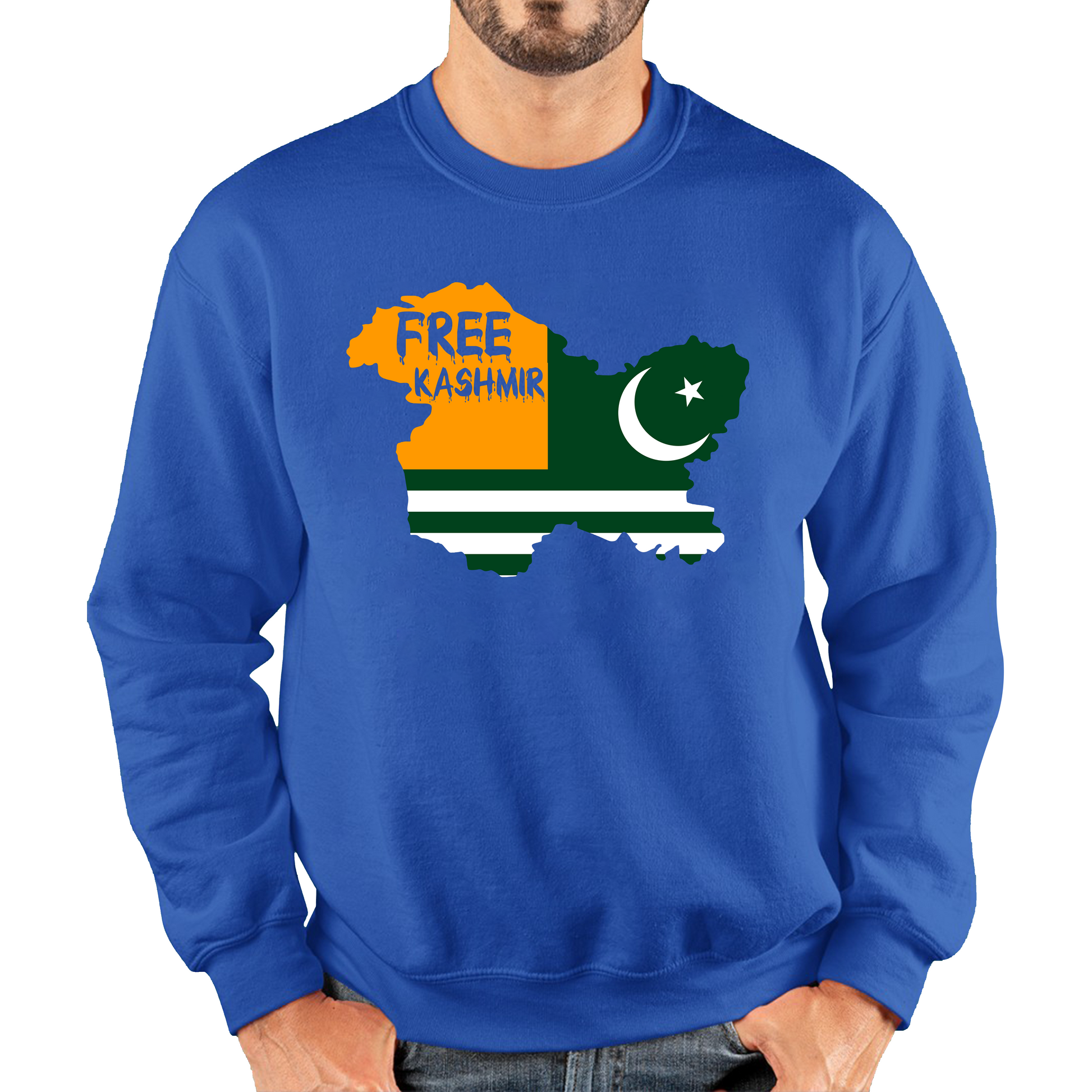 Free Kashmir From India Sweatshirt