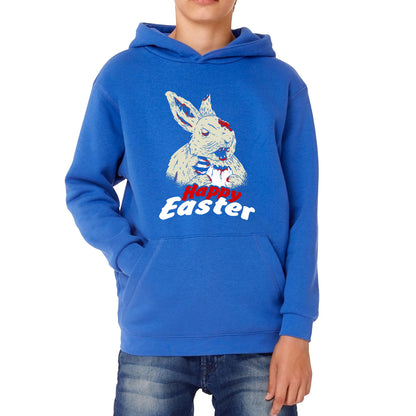 Happy Easter Day Easter Bunny Cute Easter Rabbit Easter Day Hoppy Easter Bunnies Kids Hoodie