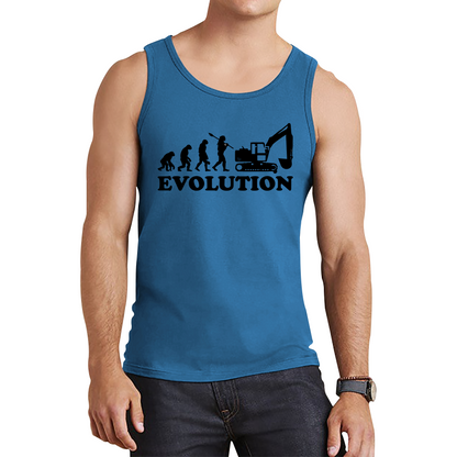 Evolution Of Excavator Operator Bulldozer Construction Digger Excavator Tank Top