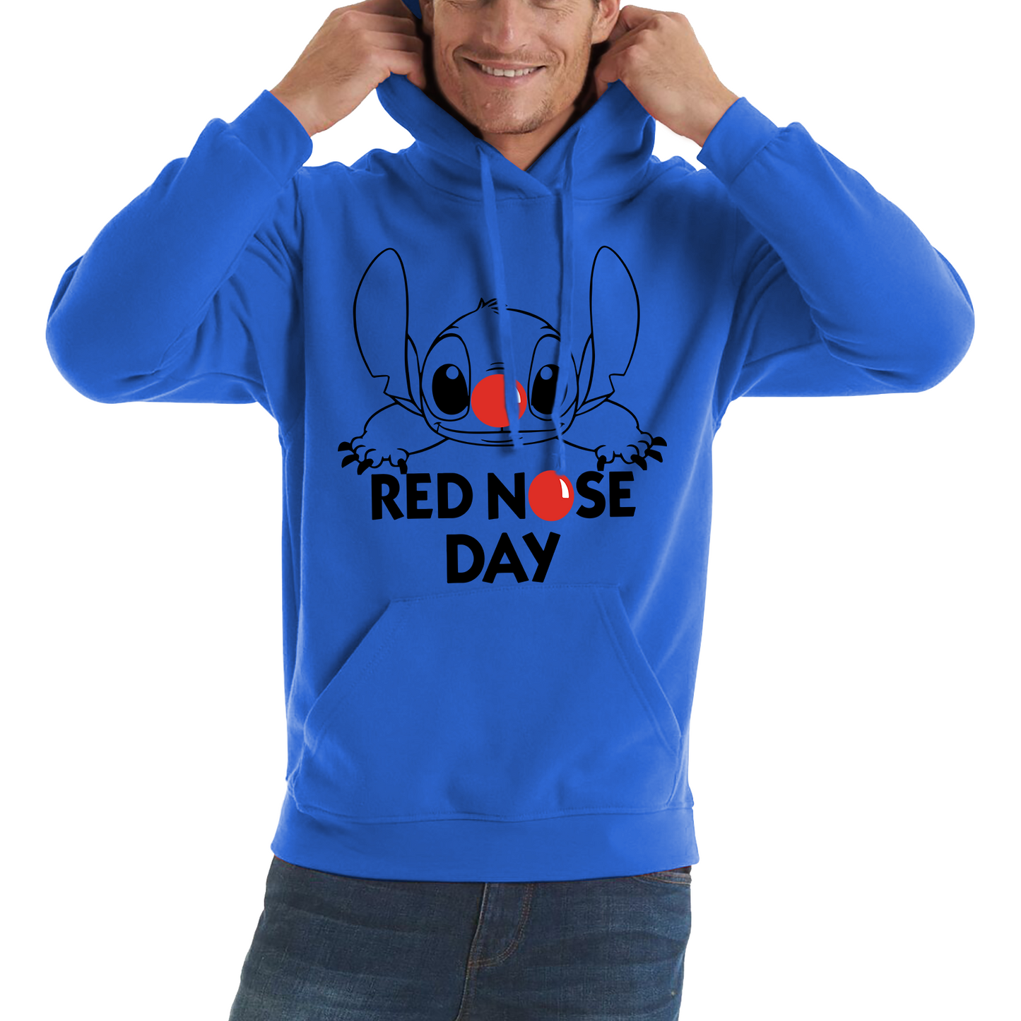 Red Nose Day Stitch Hoodie