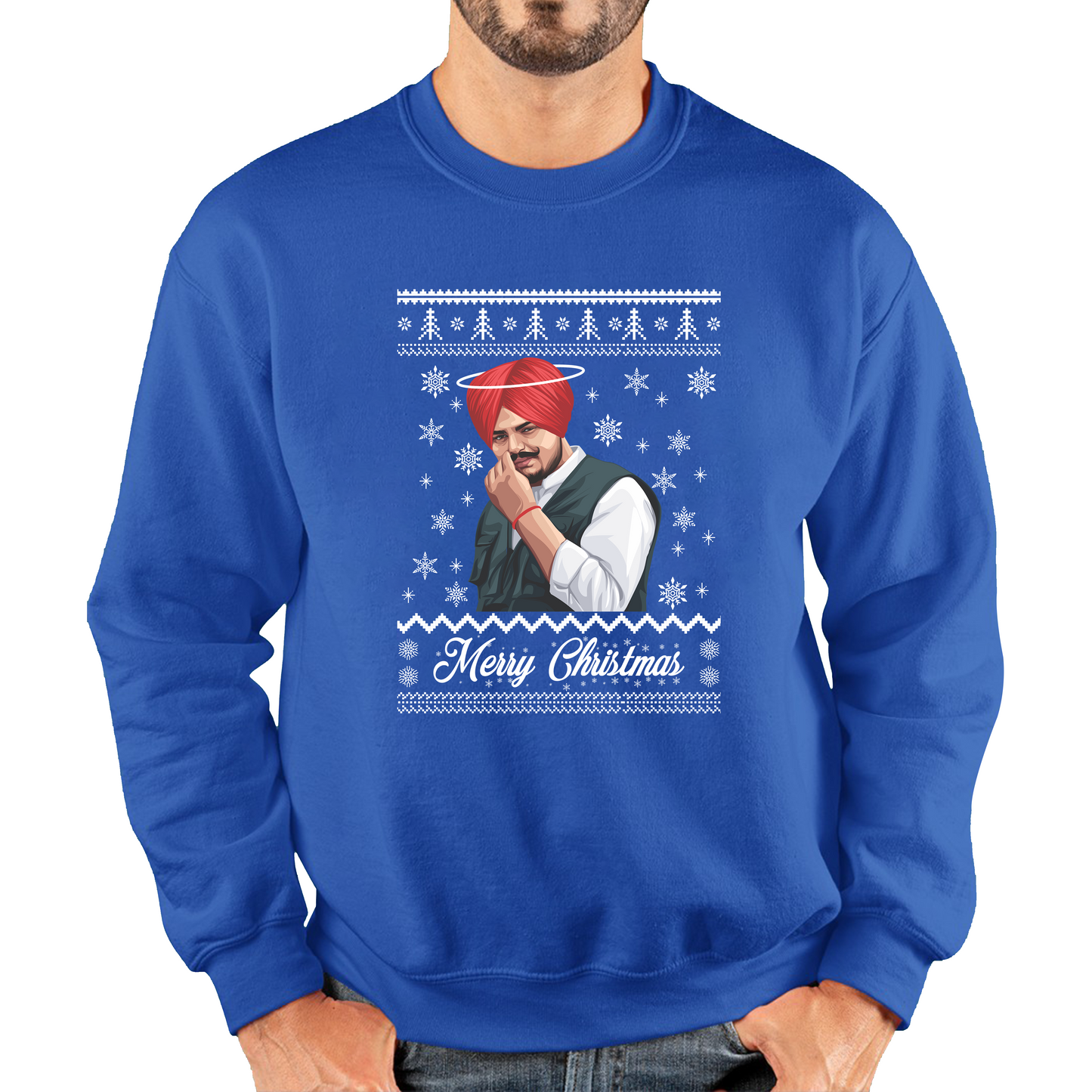 sidhu moose wala christmas jumper