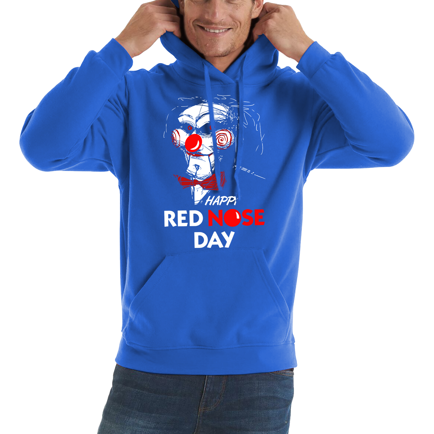 jigsaw Happy Red Nose Day Hoodie