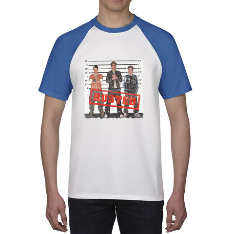 Busted Debut Studio Album By Busted Busted English Pop Punk Band Busted 20th Anniversary Baseball T Shirt
