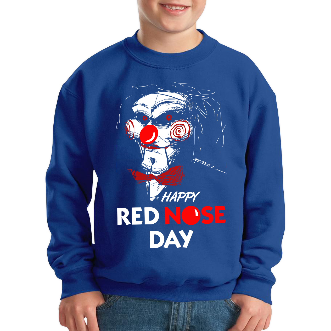 Jigsaw Happy Red Nose Day Sweatshirt