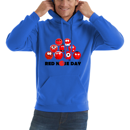 Red Nose Day Comic Relief Noses Hoodie