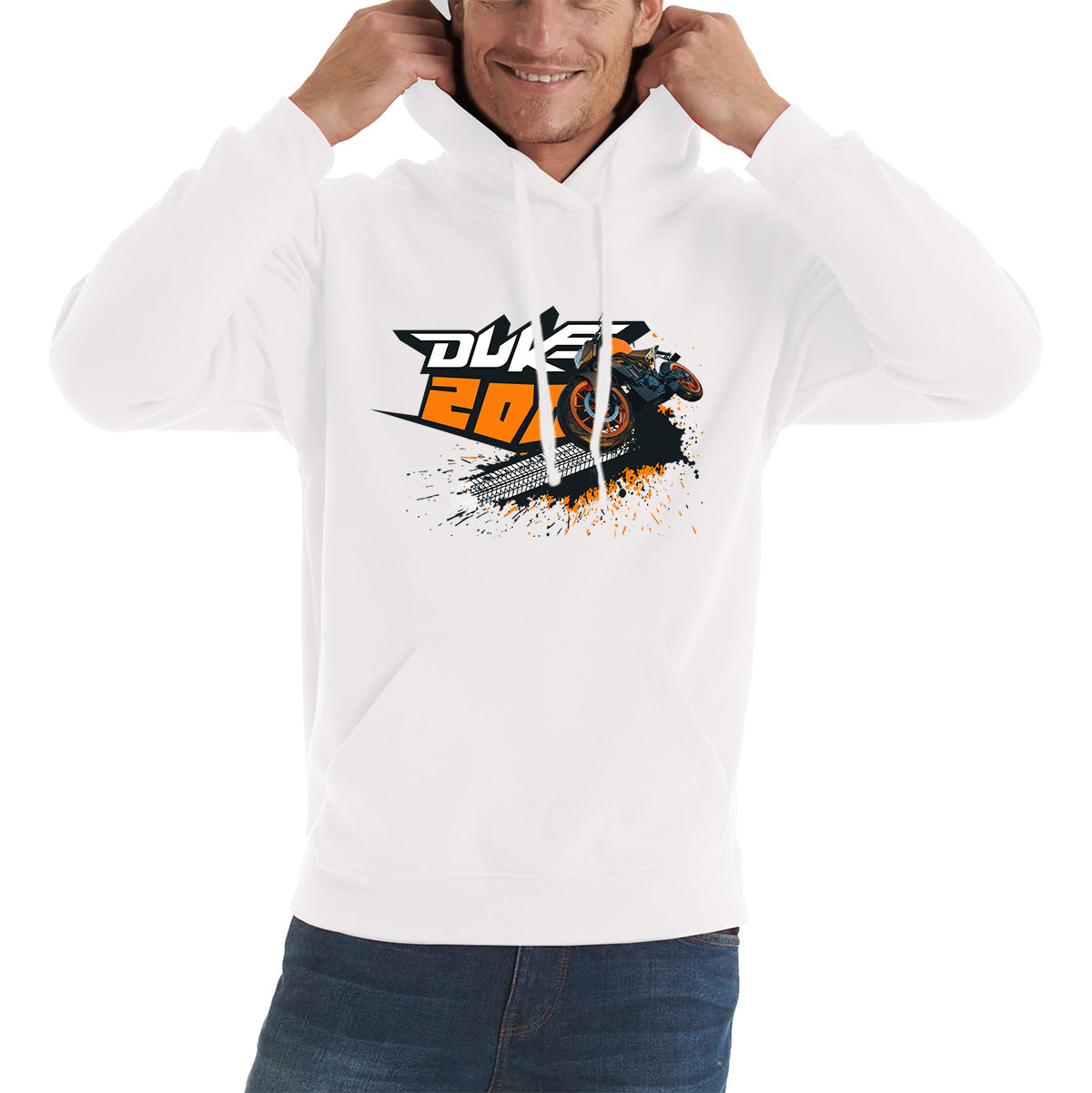 KTM 200 Duke Sports Bike Motorcycle Street Racing Bike KTM Lovers Street Rider Motorbike Duke Lover Unisex Hoodie