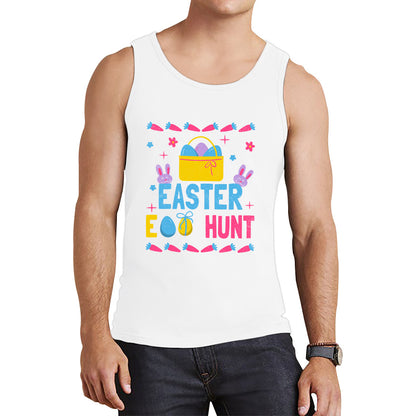 Easter Egg Hunt Hunting Squad Religious Christian Easter Egg Hunt Season Hunting Crew Egg Bucket Easter Bunny Tank Top