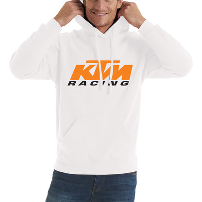 KTM Racing KTM MotoGP Racing Team Motorcycle Racing Sports Bike Street Rider Motorbike Lover KTM Lovers Unisex Hoodie